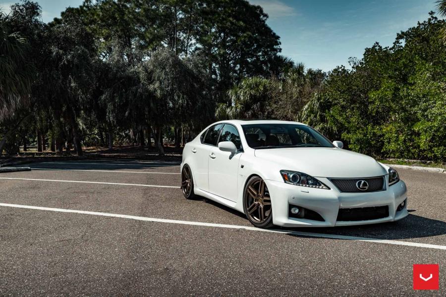  Lexus IS F on Vossen Wheels (HF-1) 2019 года  (фото 16 из 24)